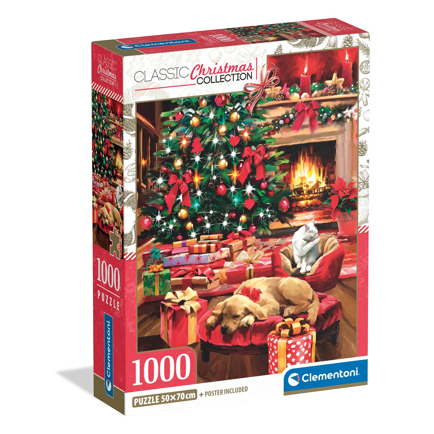 clementoni-clementoni-cb-x-mas By The Fire 1000pcs